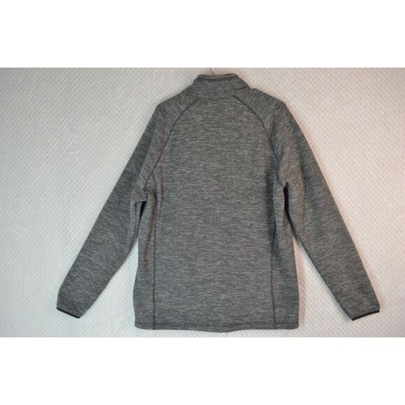 Swiss Tech Men's Large Gray Full Front Zip Fleece Jacket - Picture 10 of 14